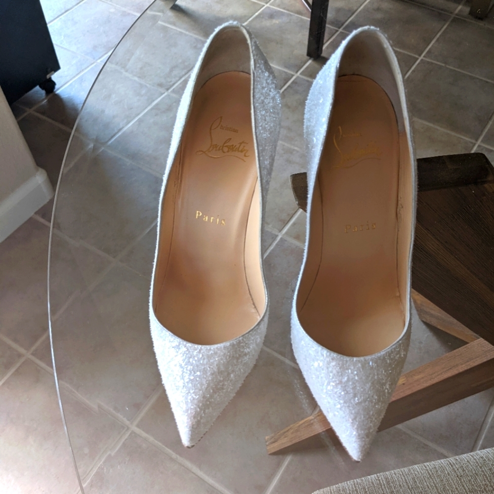 Bridal Louboutin Pigalle Follies 100